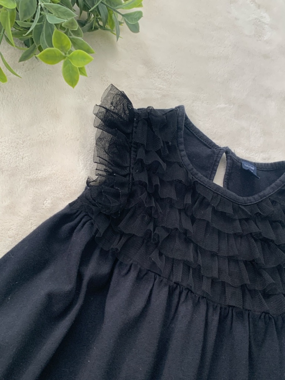 GAP Black Tulle Swing Top 5 Girls GUC - Picture 3 of 8
